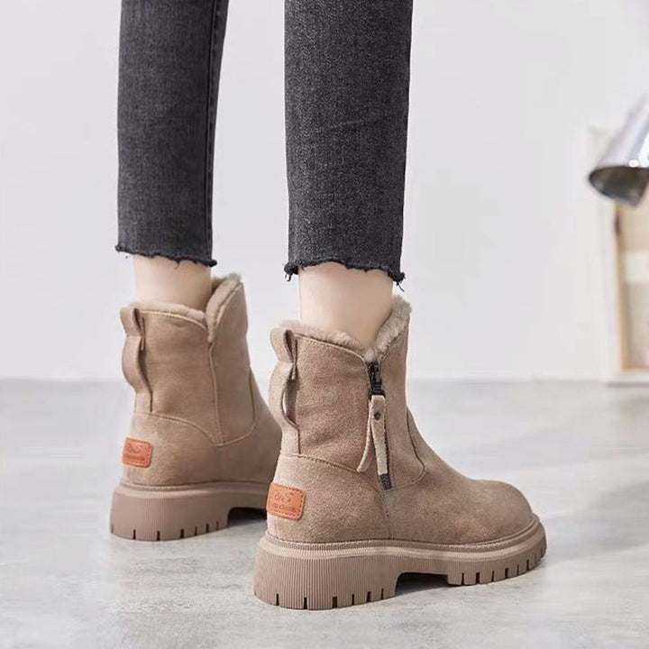 W&W Mode | Stiefeletten - stilvolles Reißverschlussdesign für den täglichen Gebrauch