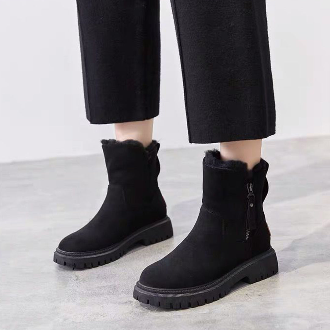 W&W Mode | Stiefeletten - stilvolles Reißverschlussdesign für den täglichen Gebrauch