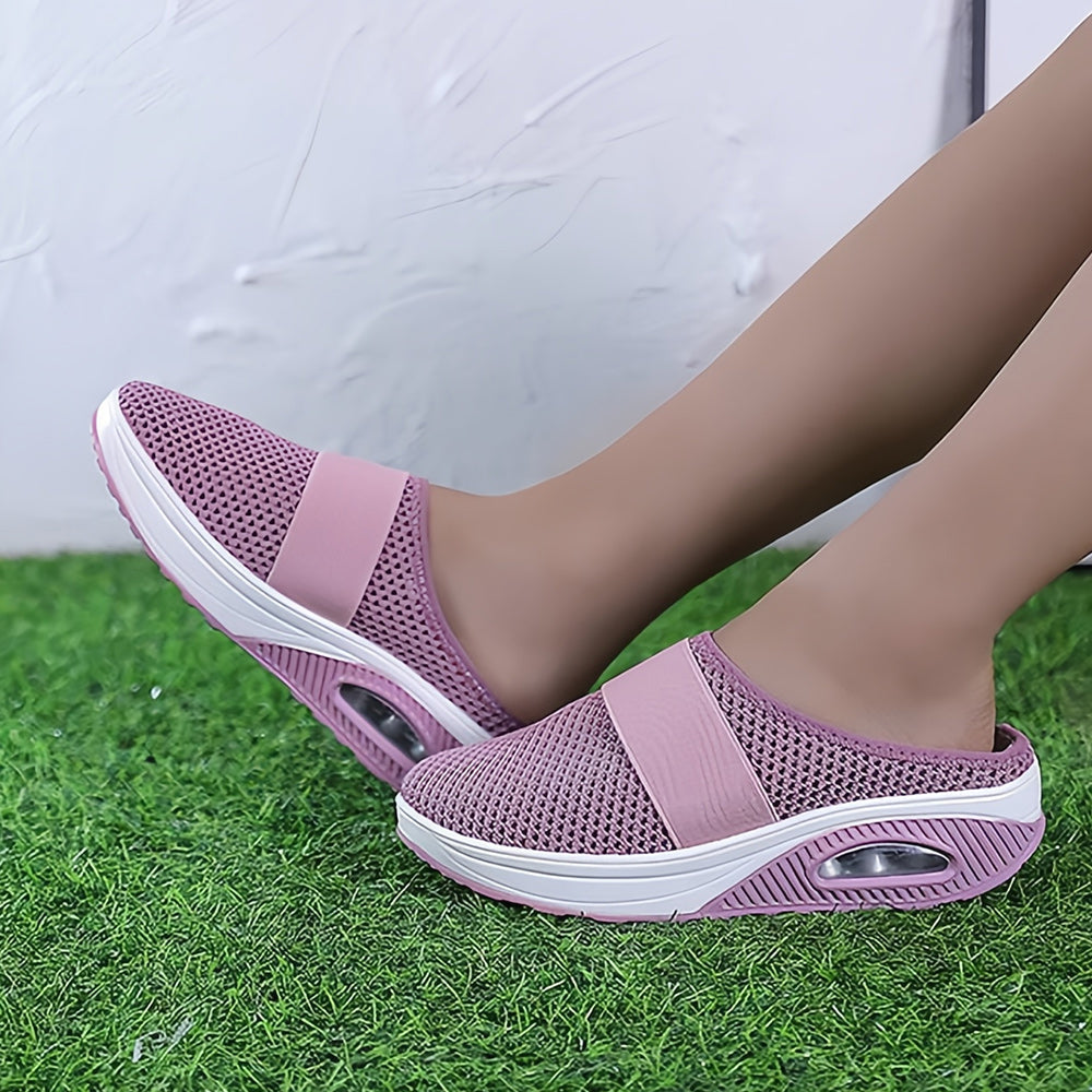 W&W Mode | Mesh Obermaterial dicke Sohle Hausschuh