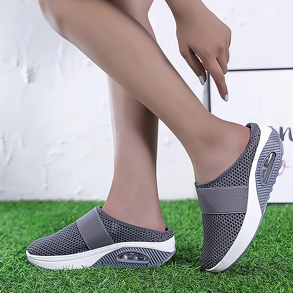 W&W Mode | Mesh Obermaterial dicke Sohle Hausschuh