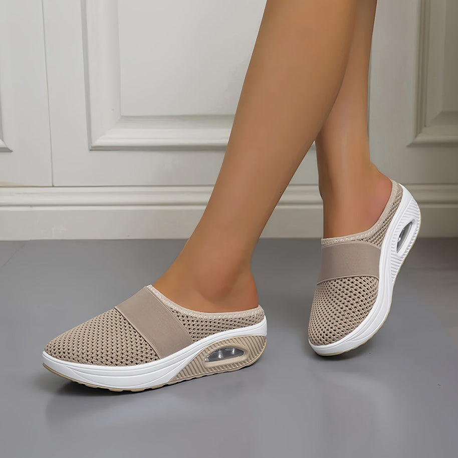 WW | Mesh Obermaterial dicke Sohle Hausschuh