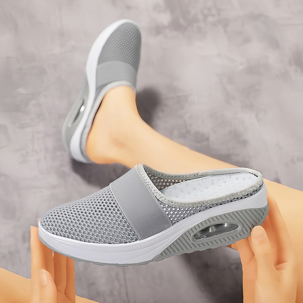 W&W Mode | Mesh Obermaterial dicke Sohle Hausschuh