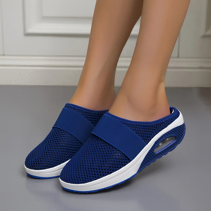 W&W Mode | Mesh Obermaterial dicke Sohle Hausschuh