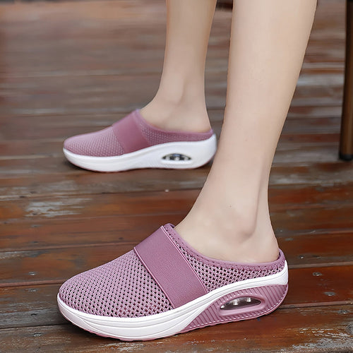 WW | Mesh Obermaterial dicke Sohle Hausschuh