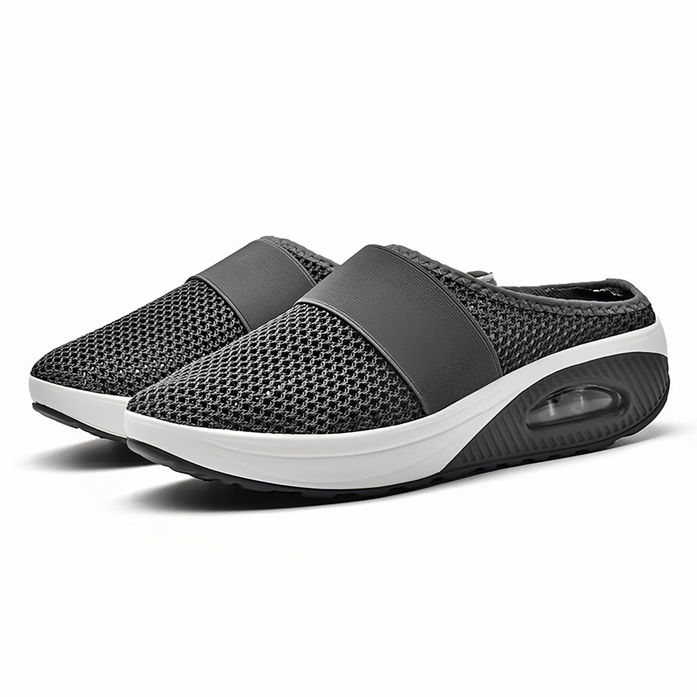 W&W Mode | Mesh Obermaterial dicke Sohle Hausschuh