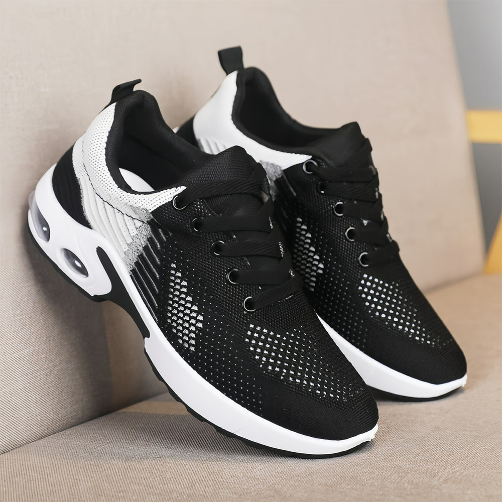 W&W Mode | Damen-Sneakers mit Mesh-Farbverlauf