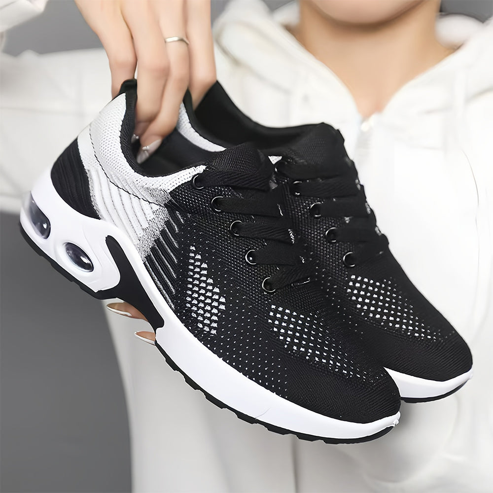 W&W Mode | Damen-Sneakers mit Mesh-Farbverlauf