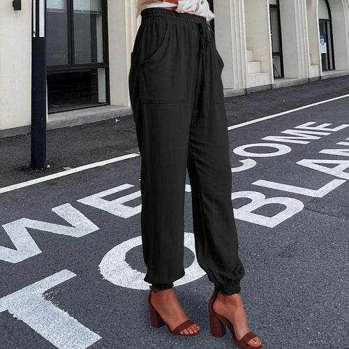 WW | elegante Damenhose mit Spitzenbein