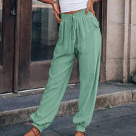 WW | elegante Damenhose mit Spitzenbein