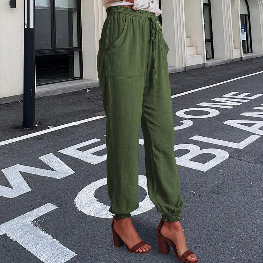 WW | elegante Damenhose mit Spitzenbein