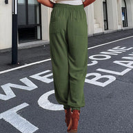 WW | elegante Damenhose mit Spitzenbein
