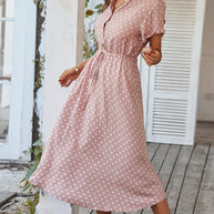 WW | Polka Dot Midi Kleid
