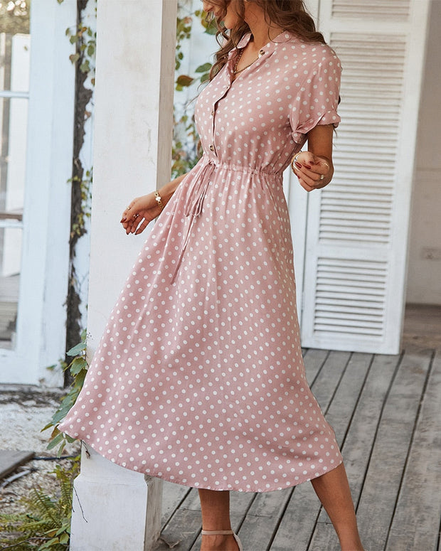 WW | Polka Dot Midi Kleid