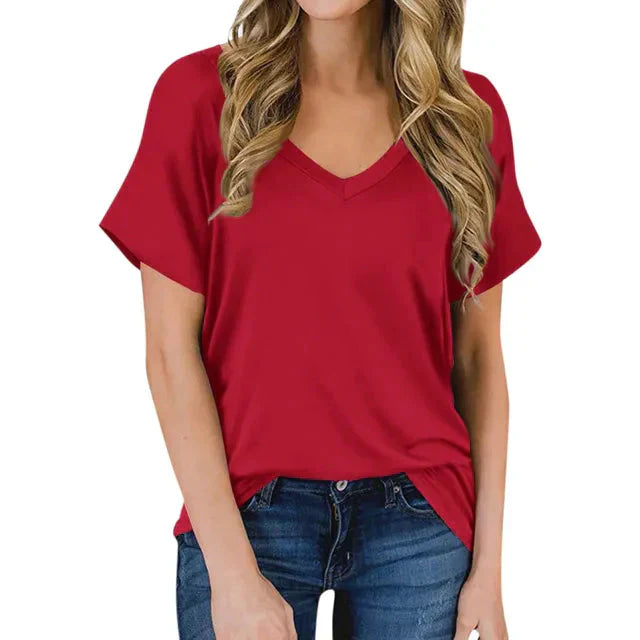 WW | Damen V-Ausschnitt T-Shirt