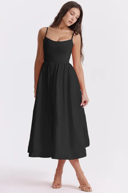 W&W Mode | Elegantes Midikleid Look