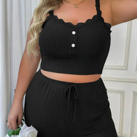 Size Loungewear Set für Damen