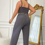 Size Loungewear Set für Damen