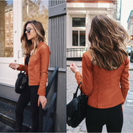 WW | Elegante Lederjacke Für Damen.