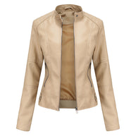 WW GLAM: Moderne Lederjacke für Damen