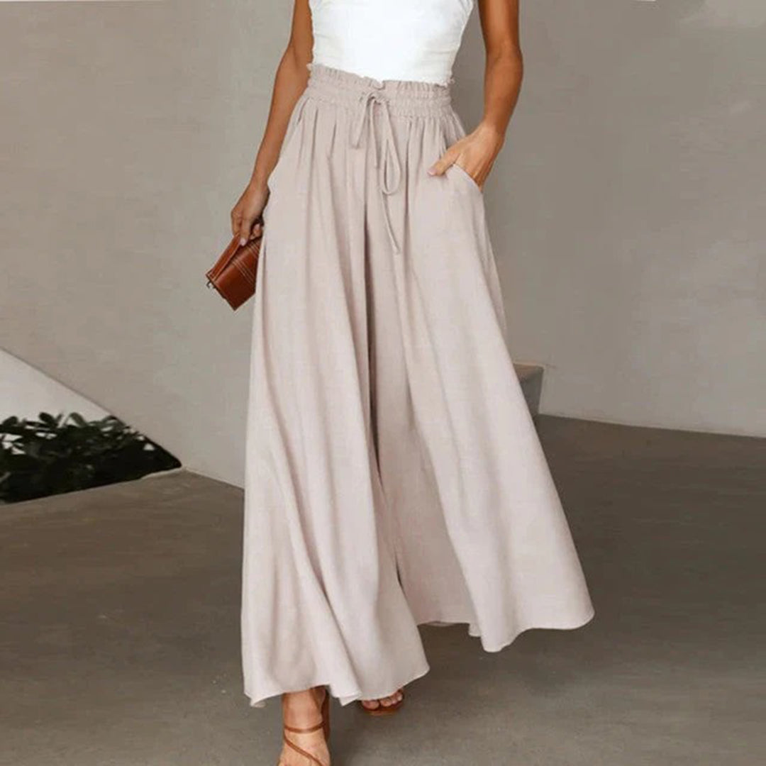 W&W Mode | Elegante Locker Sitzende Damenhose für Stil und Komfort