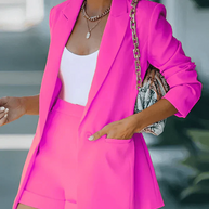 WW | Blazer und Shorts Set - Stilvoll & Komfortabel für Jede Gelegenheit