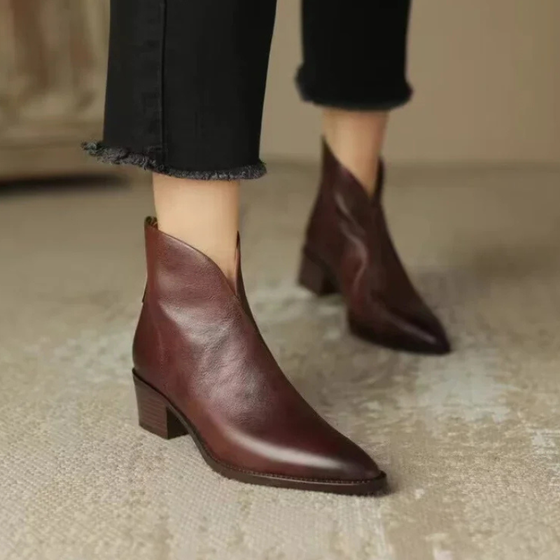 WW | Damen Lederstiefel