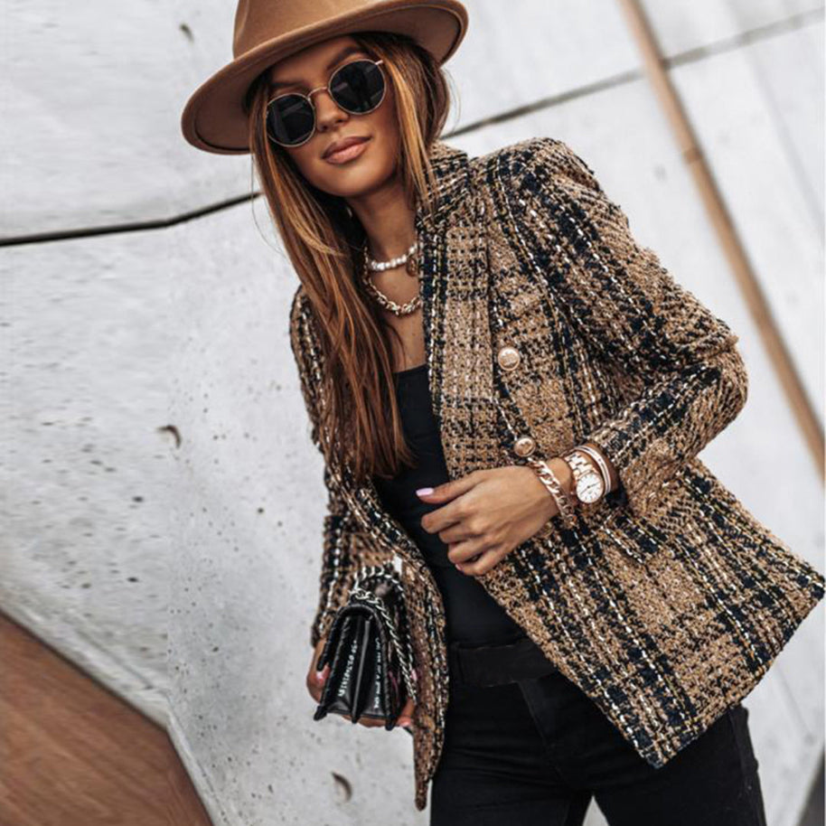 WW | Blazer - stilvolle taillierte Damenjacke