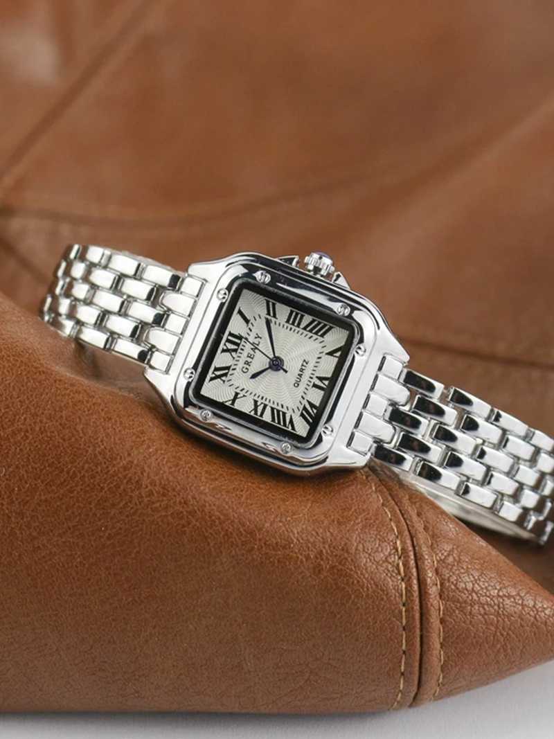 WW | Premium Quadrat Quarzuhr Mit Elegantem Design Für Frauen