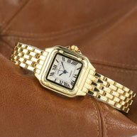 WW | Premium Quadrat Quarzuhr Mit Elegantem Design Für Frauen