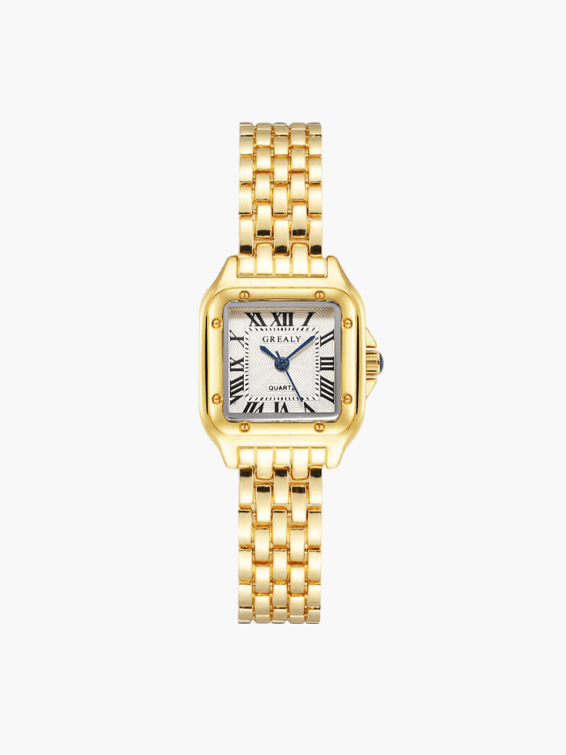WW | Premium Quadrat Quarzuhr Mit Elegantem Design Für Frauen