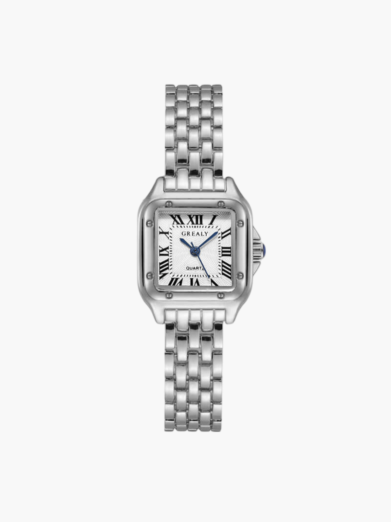 WW | Premium Quadrat Quarzuhr Mit Elegantem Design Für Frauen