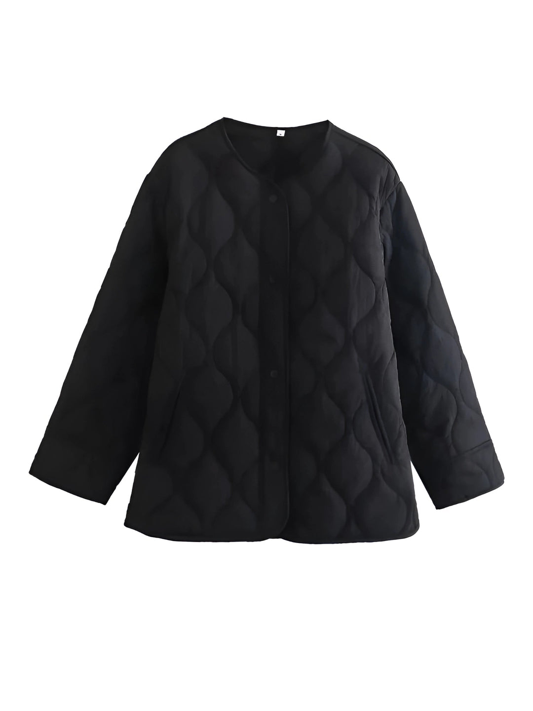 W&W Mode | Warm Rundhalsausschnitt Langärmelig Jacke