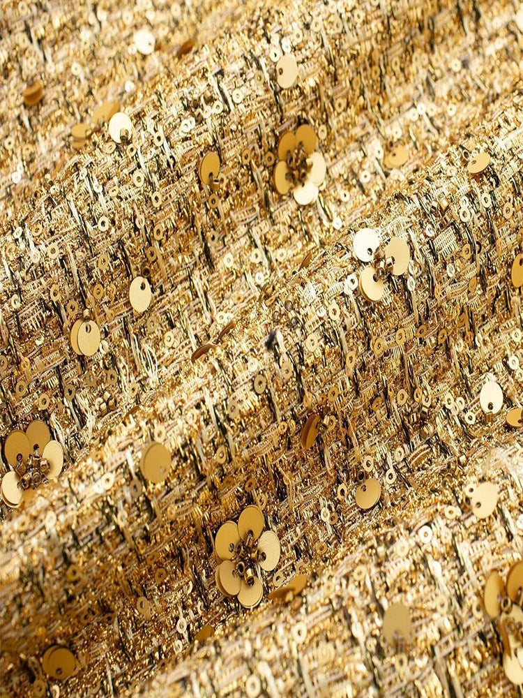 WW | Freizeit Bomberjacke mit goldenen Pailletten