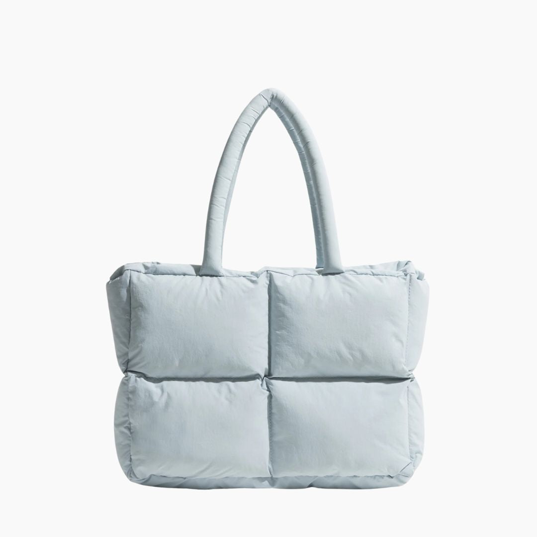W&W Mode | Puffer Schultertasche für Damen - Stilvolle und geräumige Umhängetasche