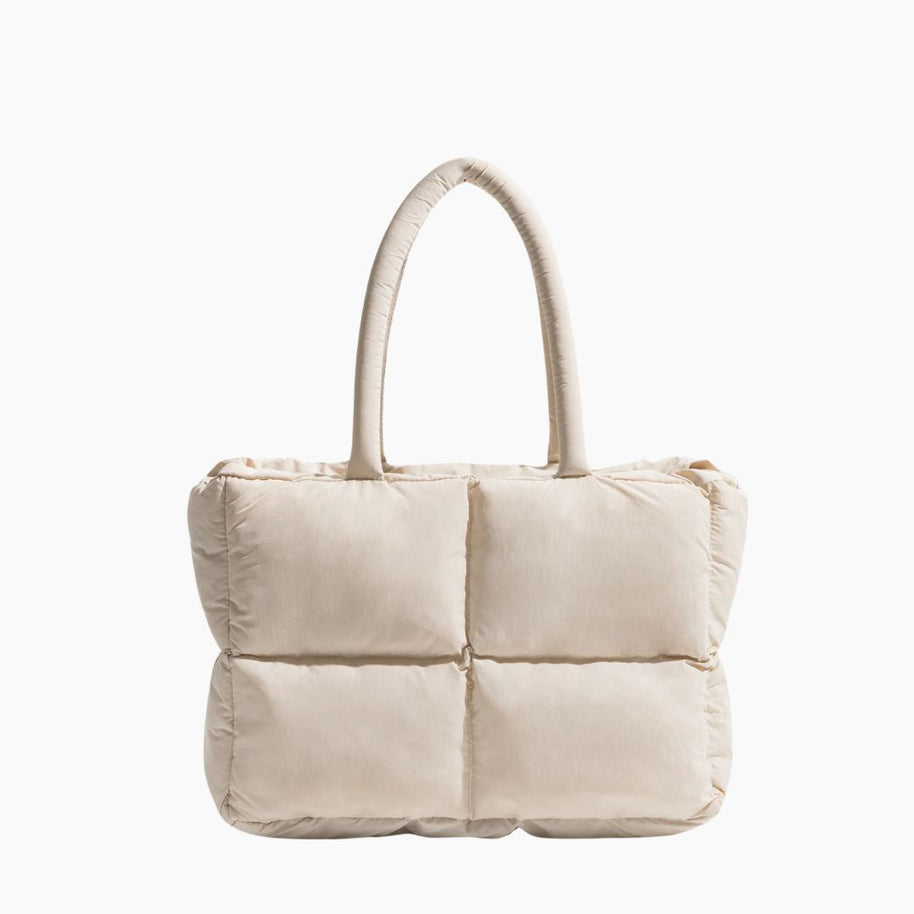 WW | Puffer Schultertasche für Damen - Stilvolle und geräumige Umhängetasche