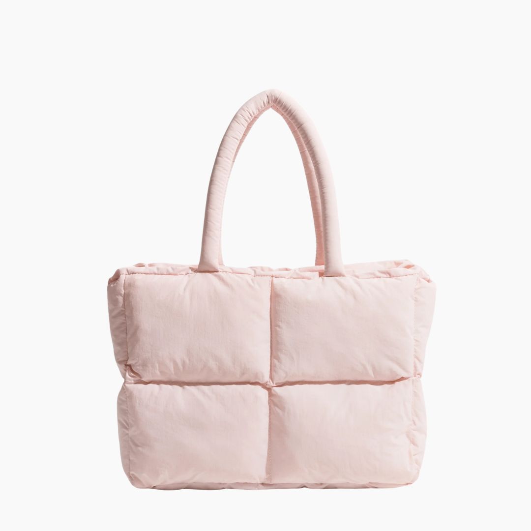 WW | Puffer Schultertasche für Damen - Stilvolle und geräumige Umhängetasche