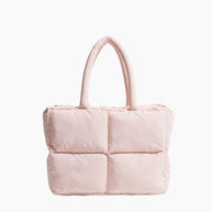 WW | Puffer Schultertasche für Damen - Stilvolle und geräumige Umhängetasche