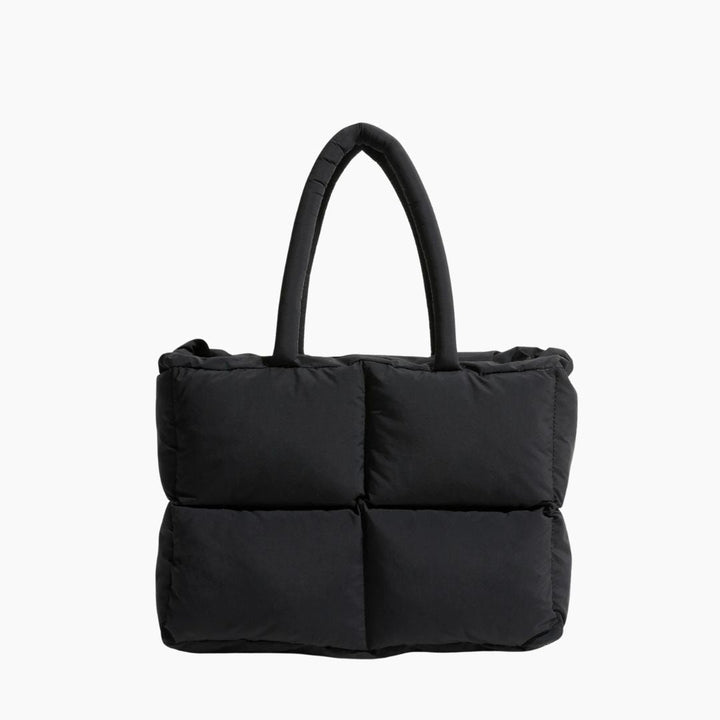 W&W Mode | Puffer Schultertasche für Damen - Stilvolle und geräumige Umhängetasche