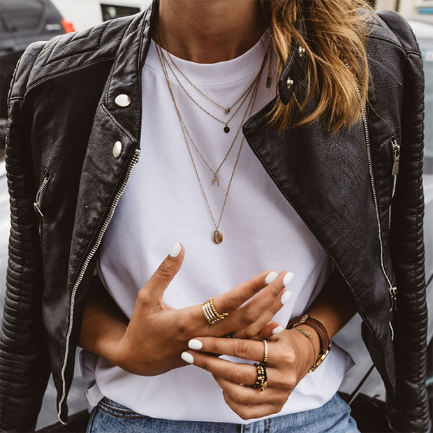 WW | Damen Biker Lederjacke