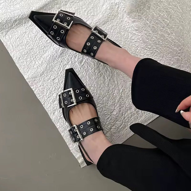 WW | Schicke Slingback Flache Schuhe