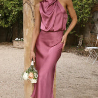 WW | Glänzendes Maxikleid