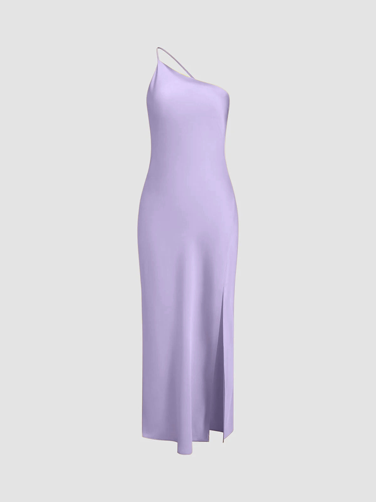 WW | Satin Maxi Kleid mit Offenem Rücken
