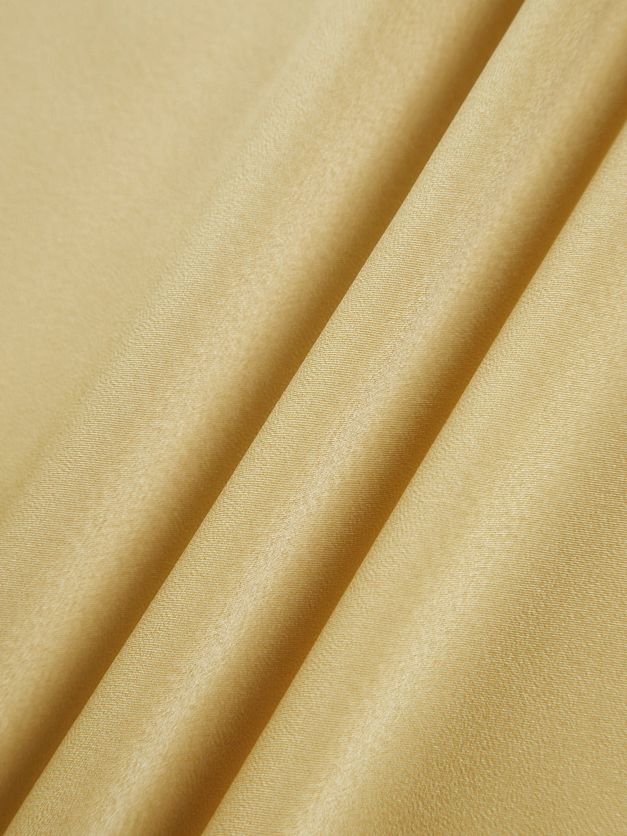 WW | Satin Maxi Kleid mit Offenem Rücken