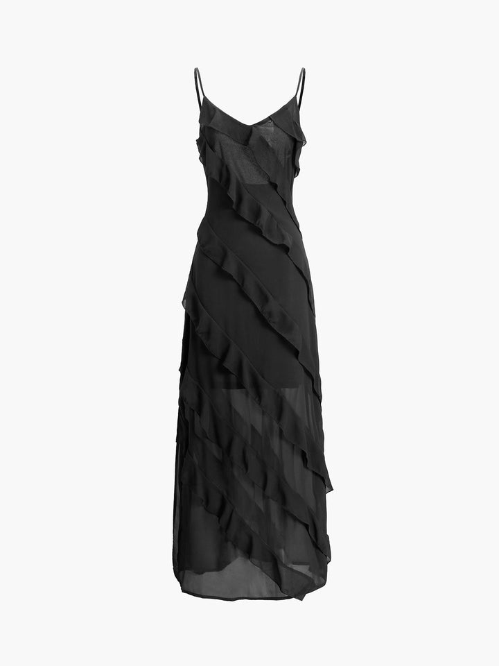 Luisella | Elegantes Kleid Mit Rüschen