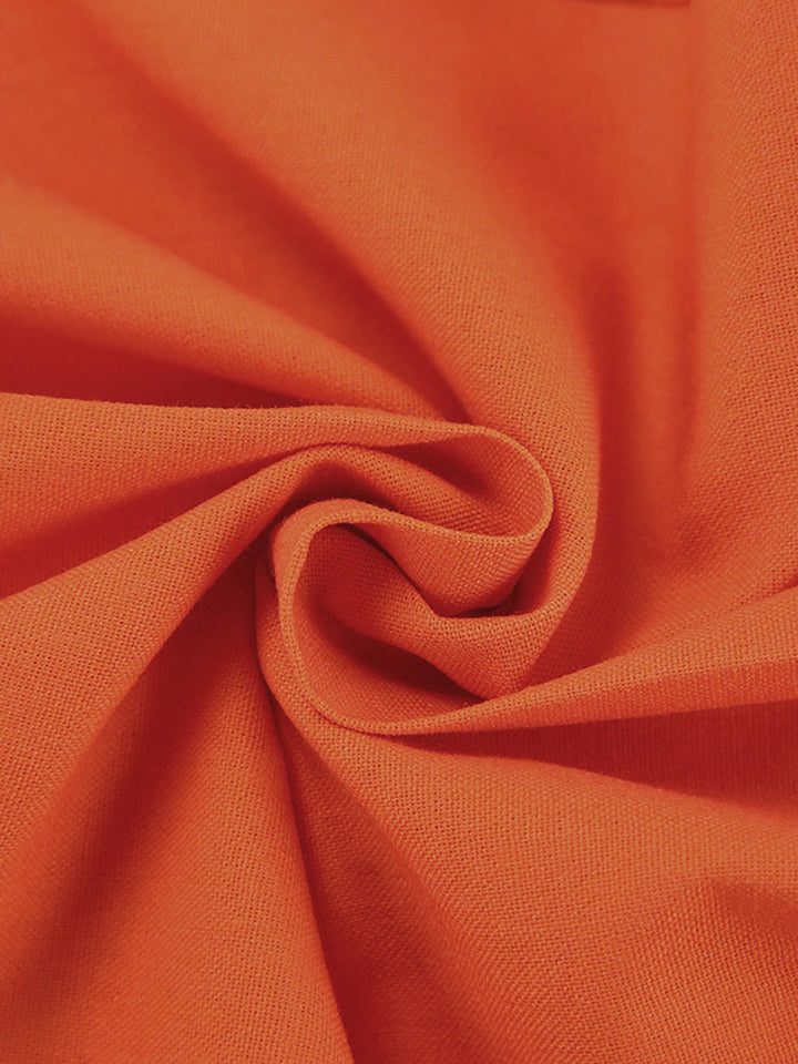 W&W Mode | Vitamin C Leinen Baumwolle Weite Beinform Hose