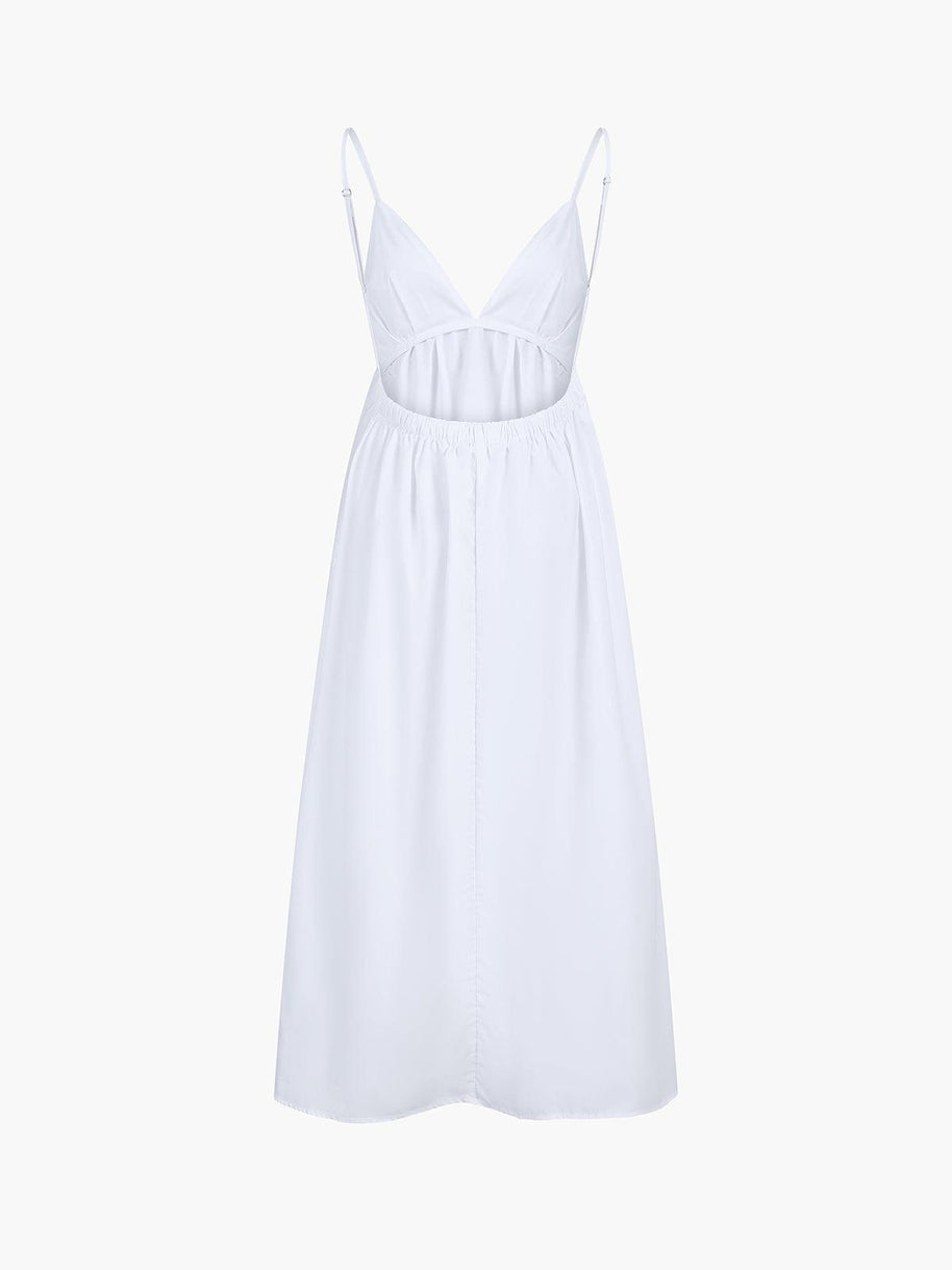 WW | Damen Leinen Midi Kleid Atmungsaktiv & Stilvoll
