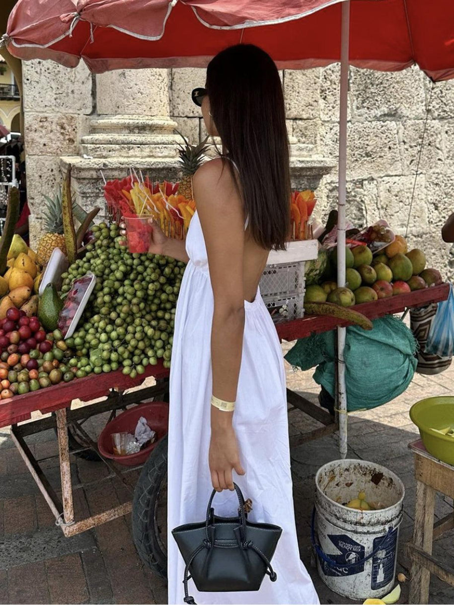 WW | Damen Leinen Midi Kleid Atmungsaktiv & Stilvoll