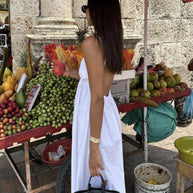 WW | Damen Leinen Midi Kleid Atmungsaktiv & Stilvoll