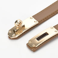 WW | Eleganter Ledergürtel Für Damen