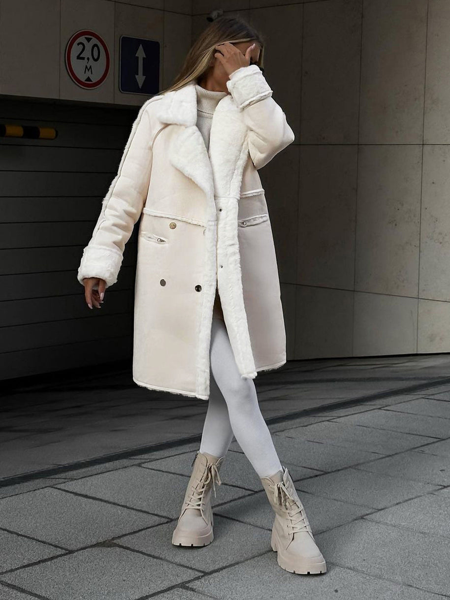 WW | Langer Wintermantel Damen
